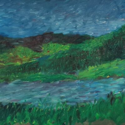 Calm and peaceful nature