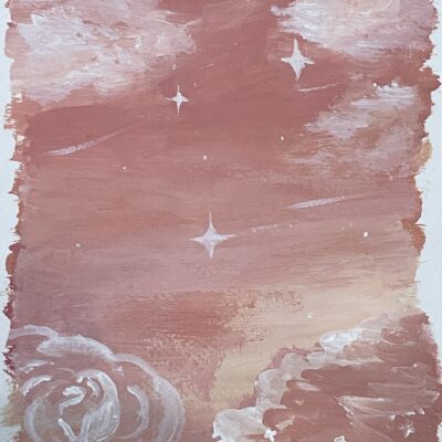 ภาพวาดสีชมพู